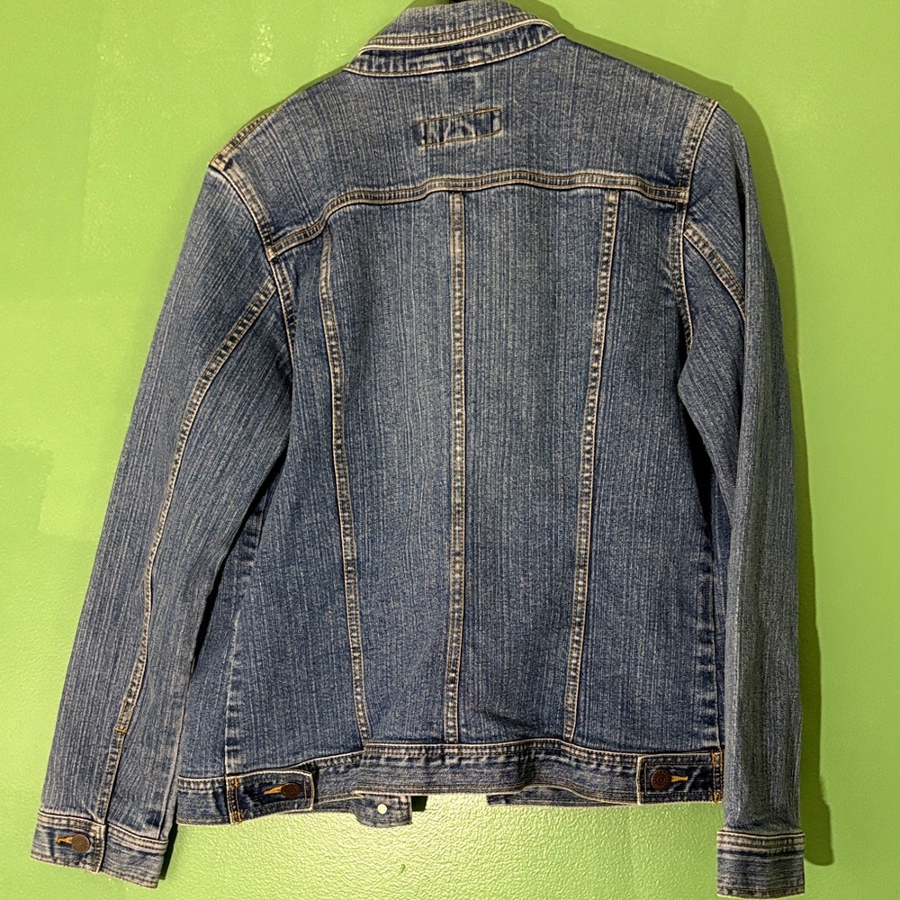 Eddie Bauer Blue Denim Jacket - Picture 3 of 3